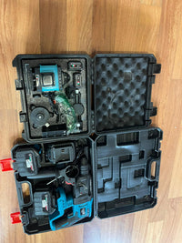 Combo kit Tassellatore professionale-Livella Laser Multilinee Professionale F.M. 16 - Trapano Avvitatore In Omaggio 17